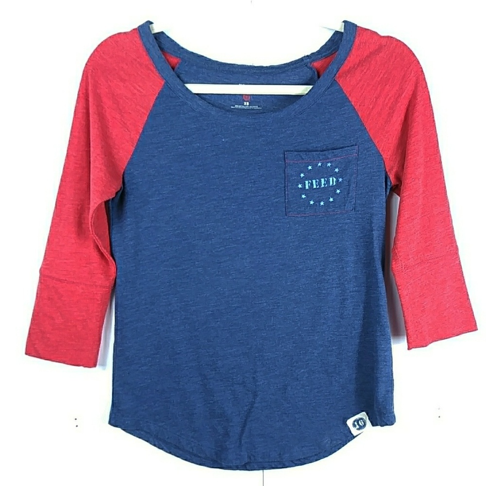 ⭐3/$30 FEED + Target Varsity Baseball Tee